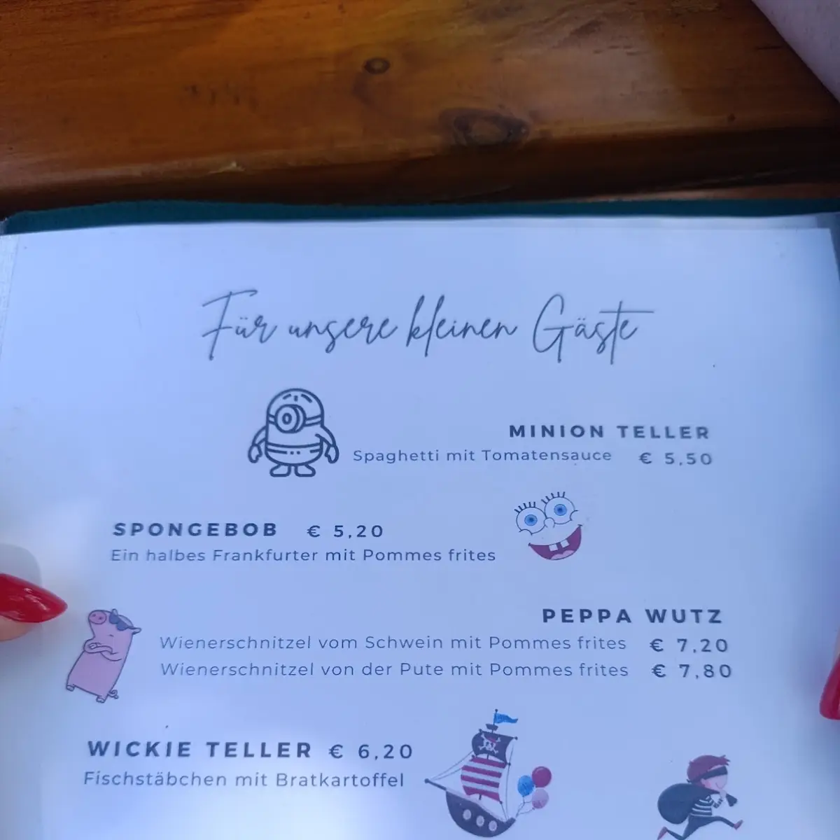 Speisekarte photo 6