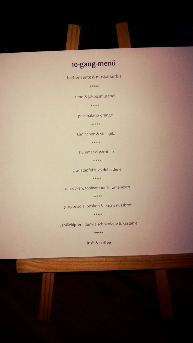 Speisekarte photo 2