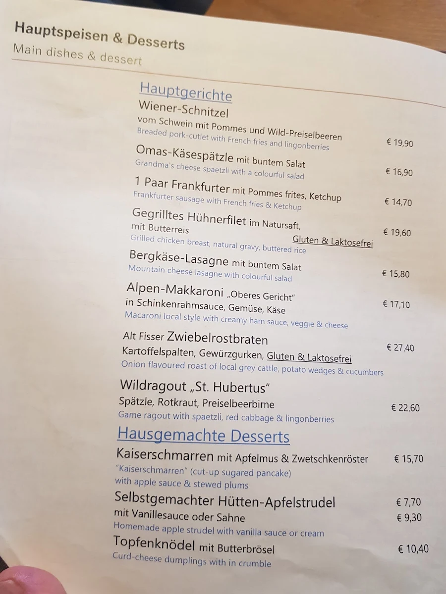 Speisekarte photo 1