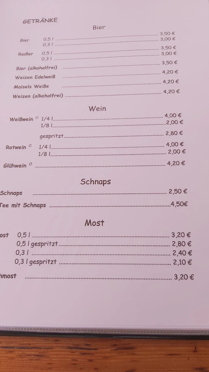 Speisekarte photo 10