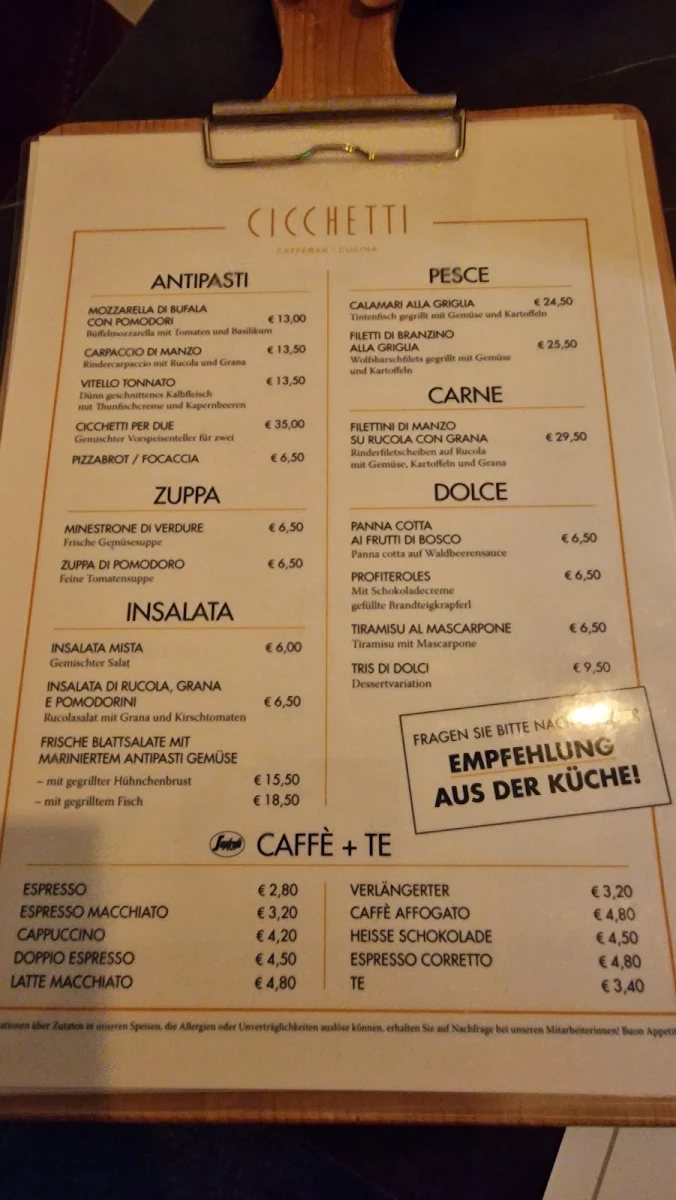 Speisekarte photo 3