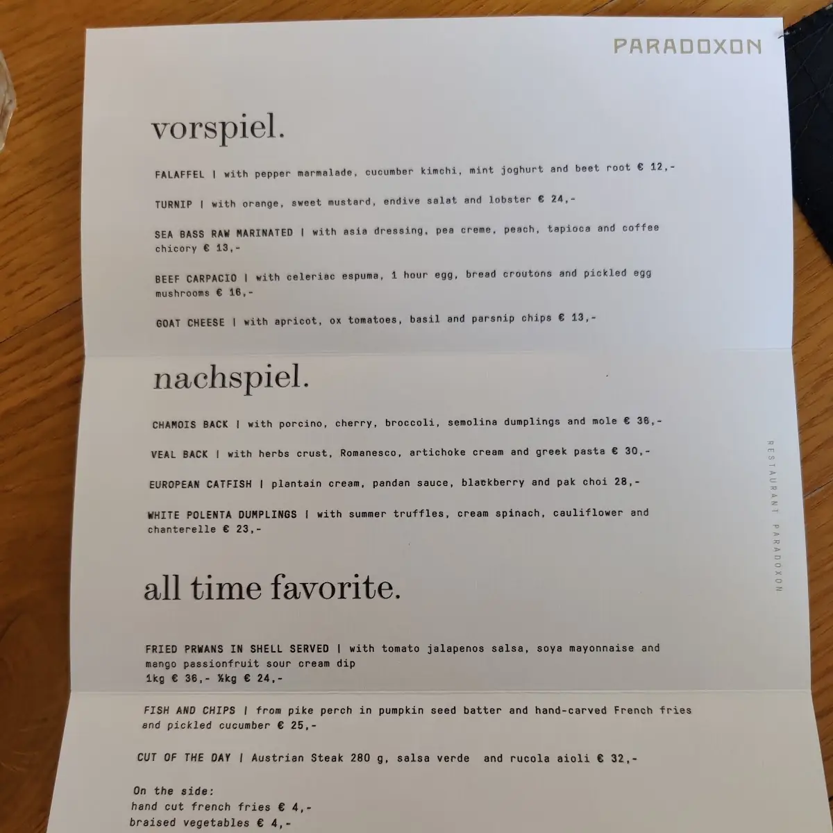 Speisekarte photo 7