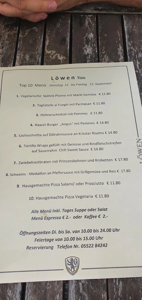 Speisekarte photo 6
