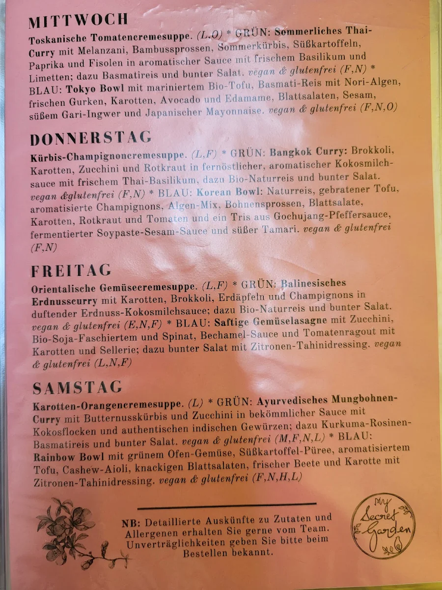 Speisekarte photo 4