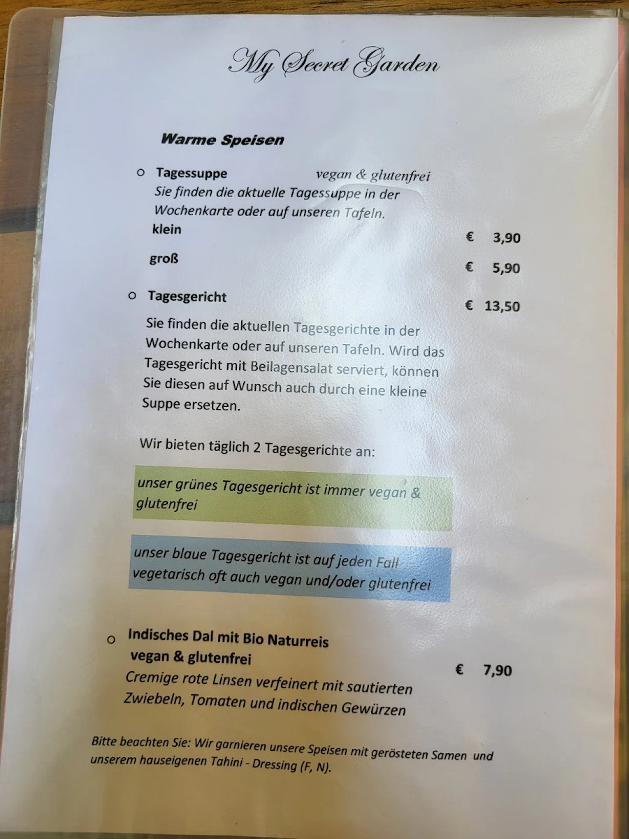Speisekarte photo 9
