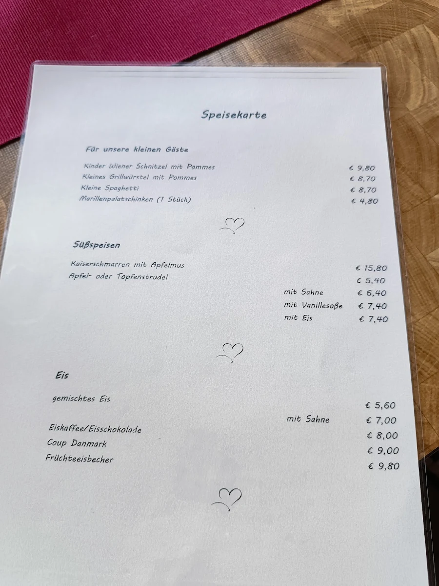 Speisekarte photo 1