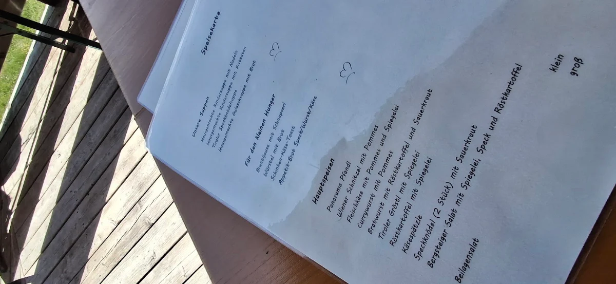 Speisekarte photo 4