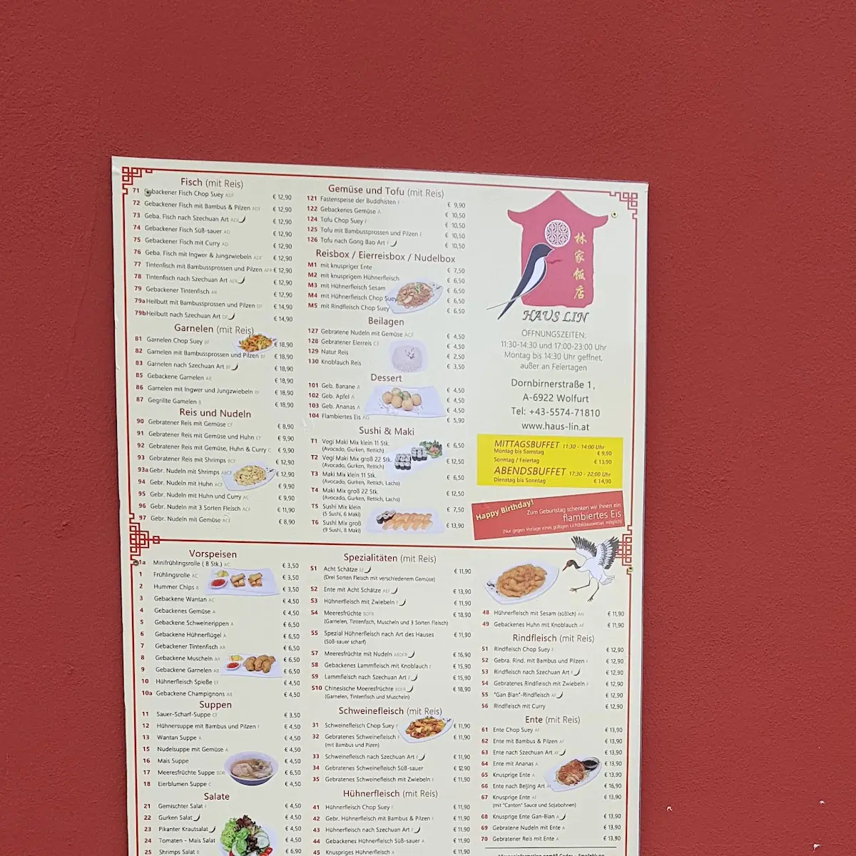 Speisekarte photo 3