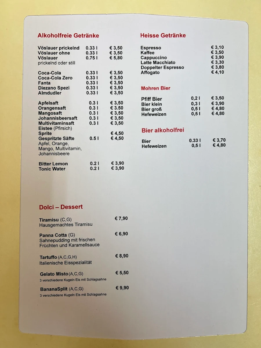 Speisekarte photo 1