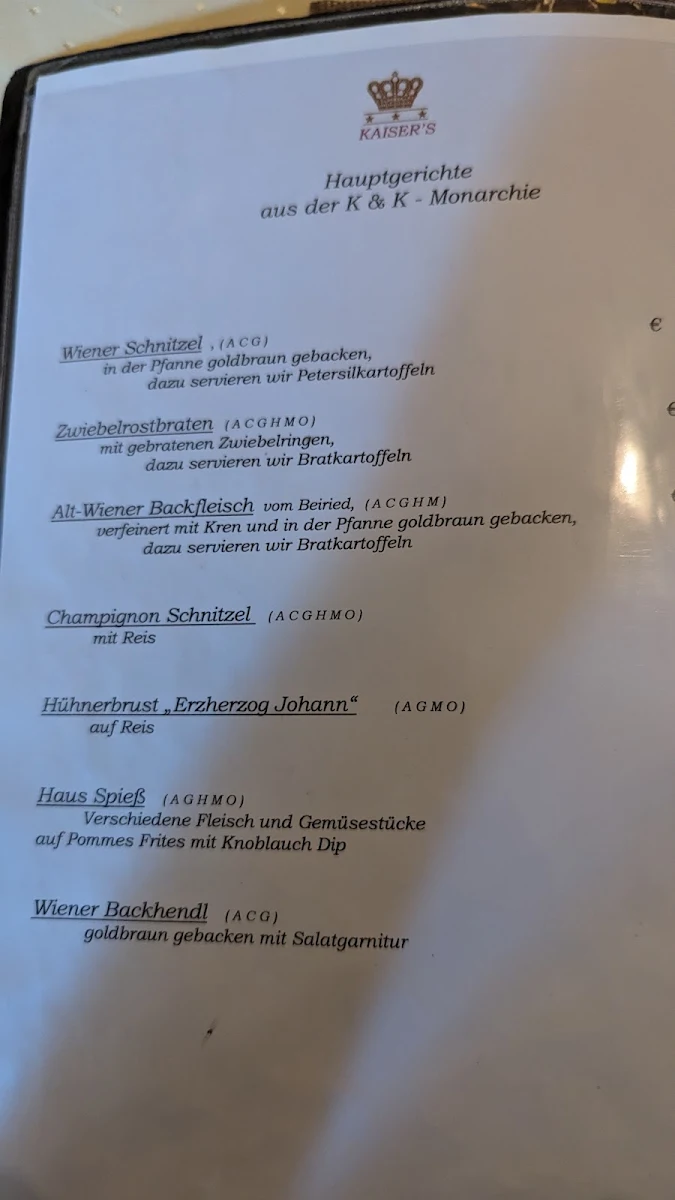 Speisekarte photo 7