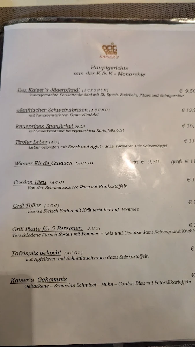 Speisekarte photo 8