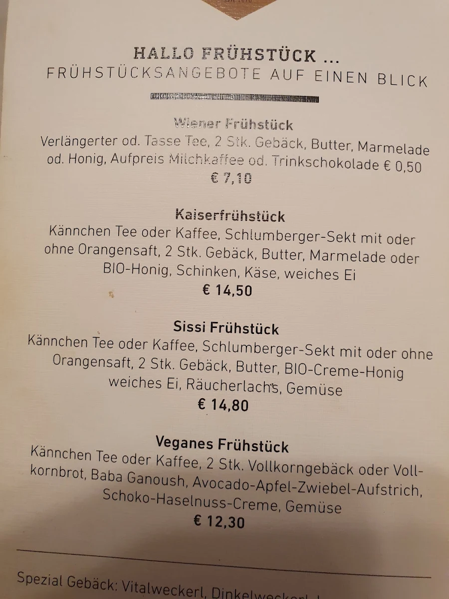 Speisekarte photo 1
