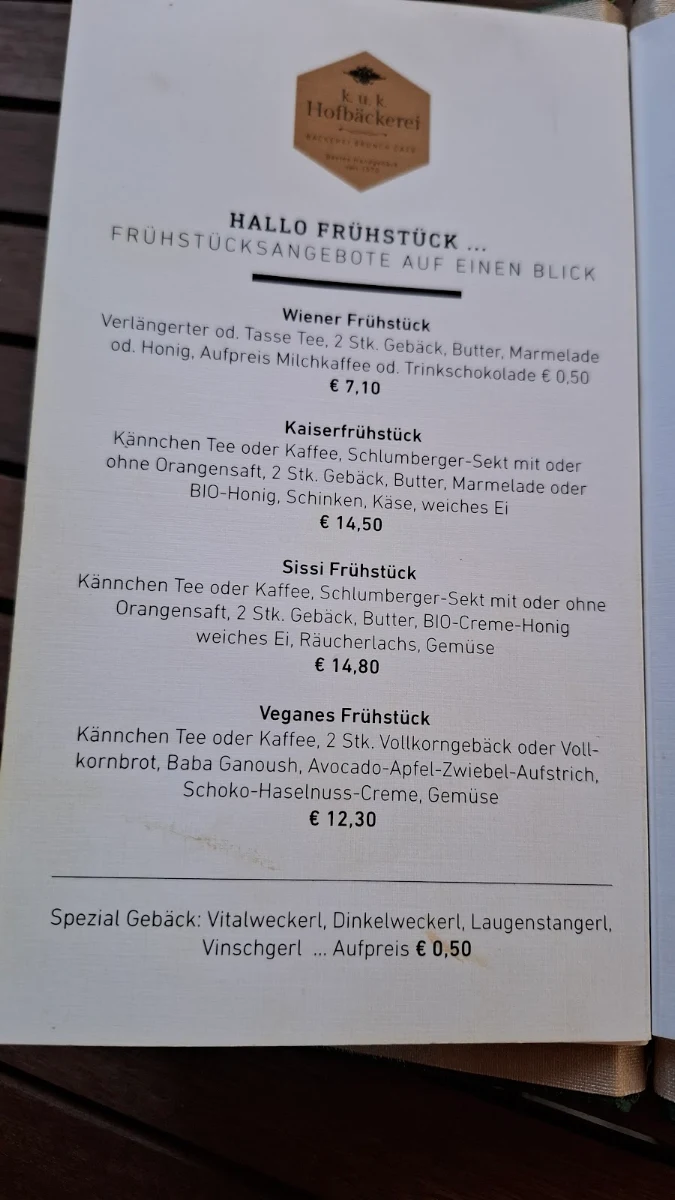 Speisekarte photo 2