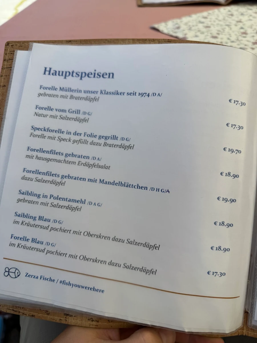 Speisekarte photo 1