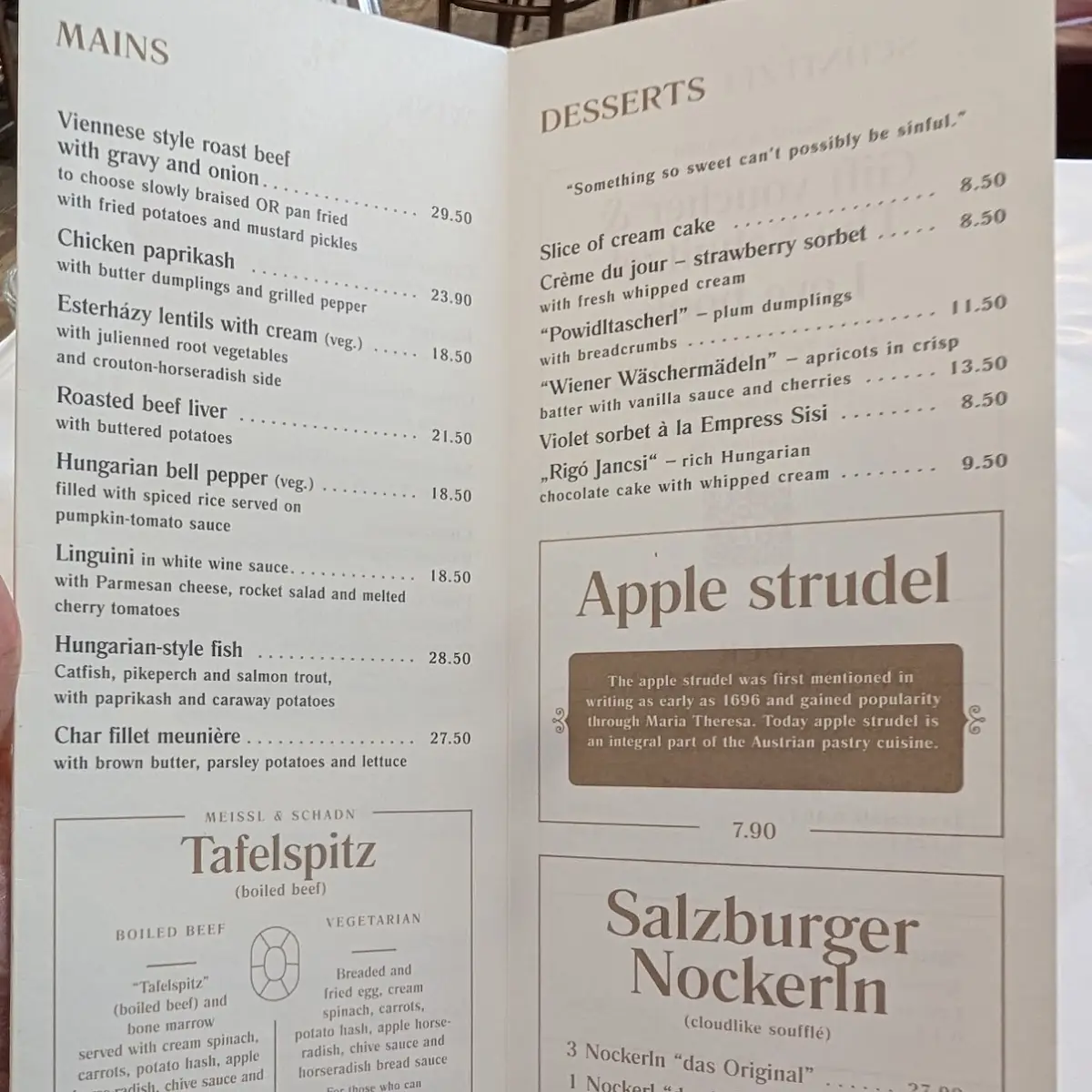 Speisekarte photo 2