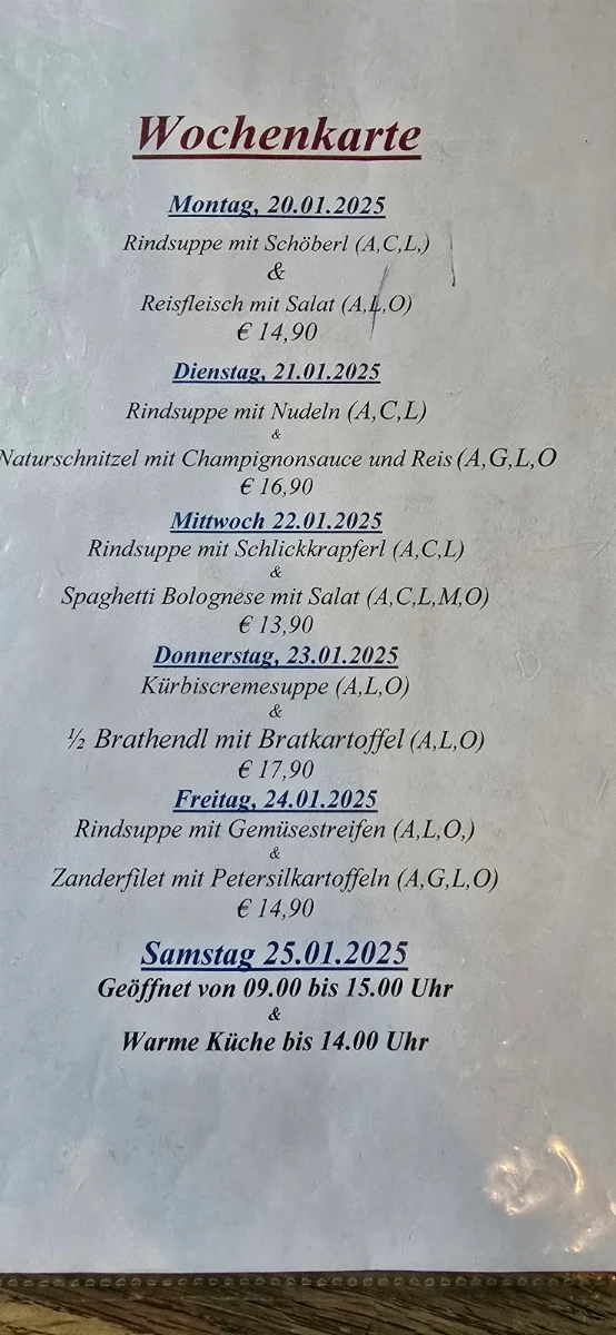 Speisekarte photo 8