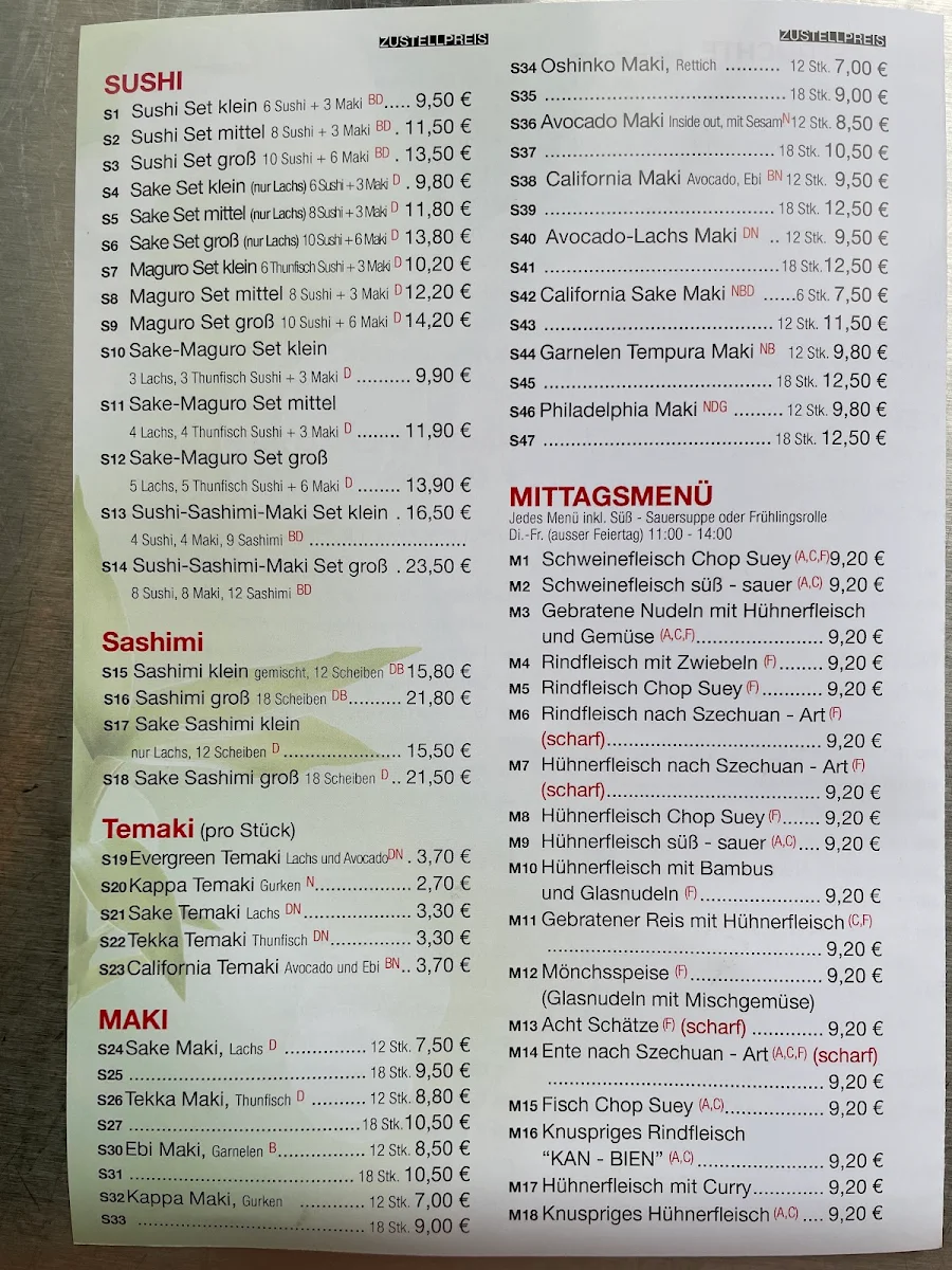 Speisekarte photo 3