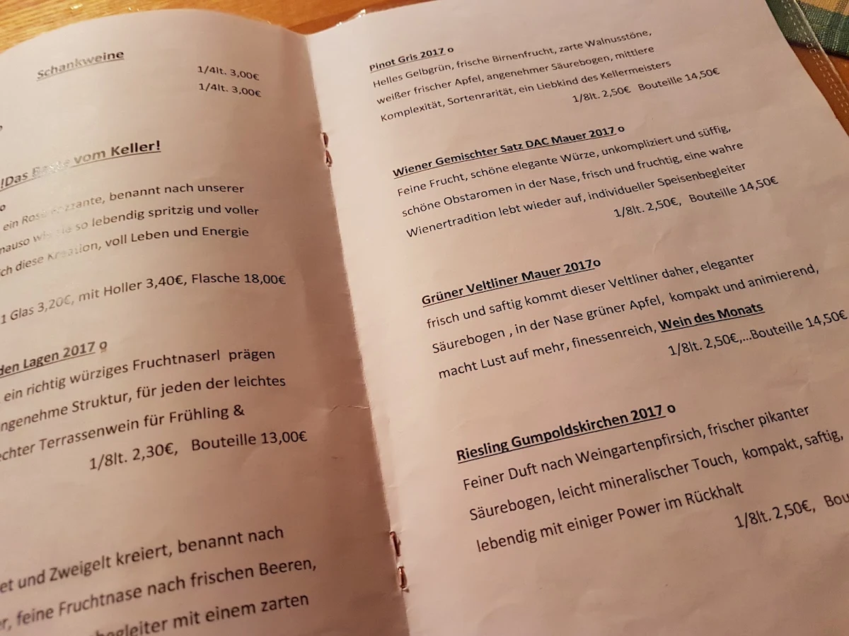 Speisekarte photo 1