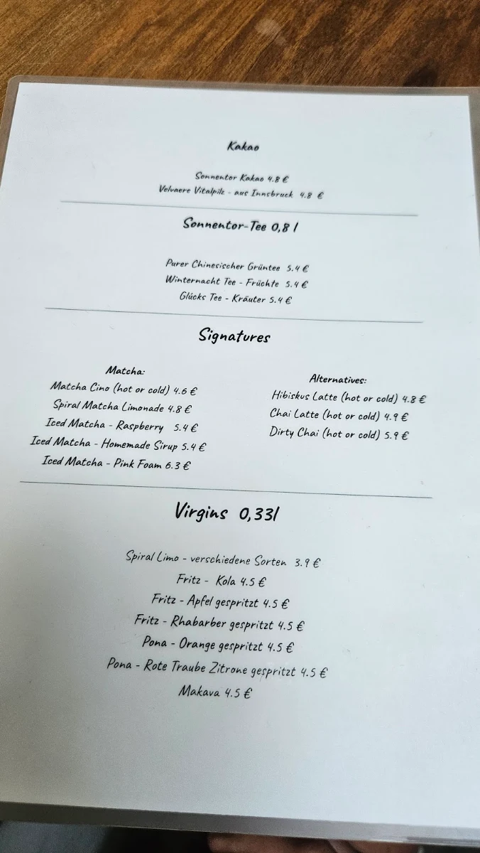 Speisekarte photo 3