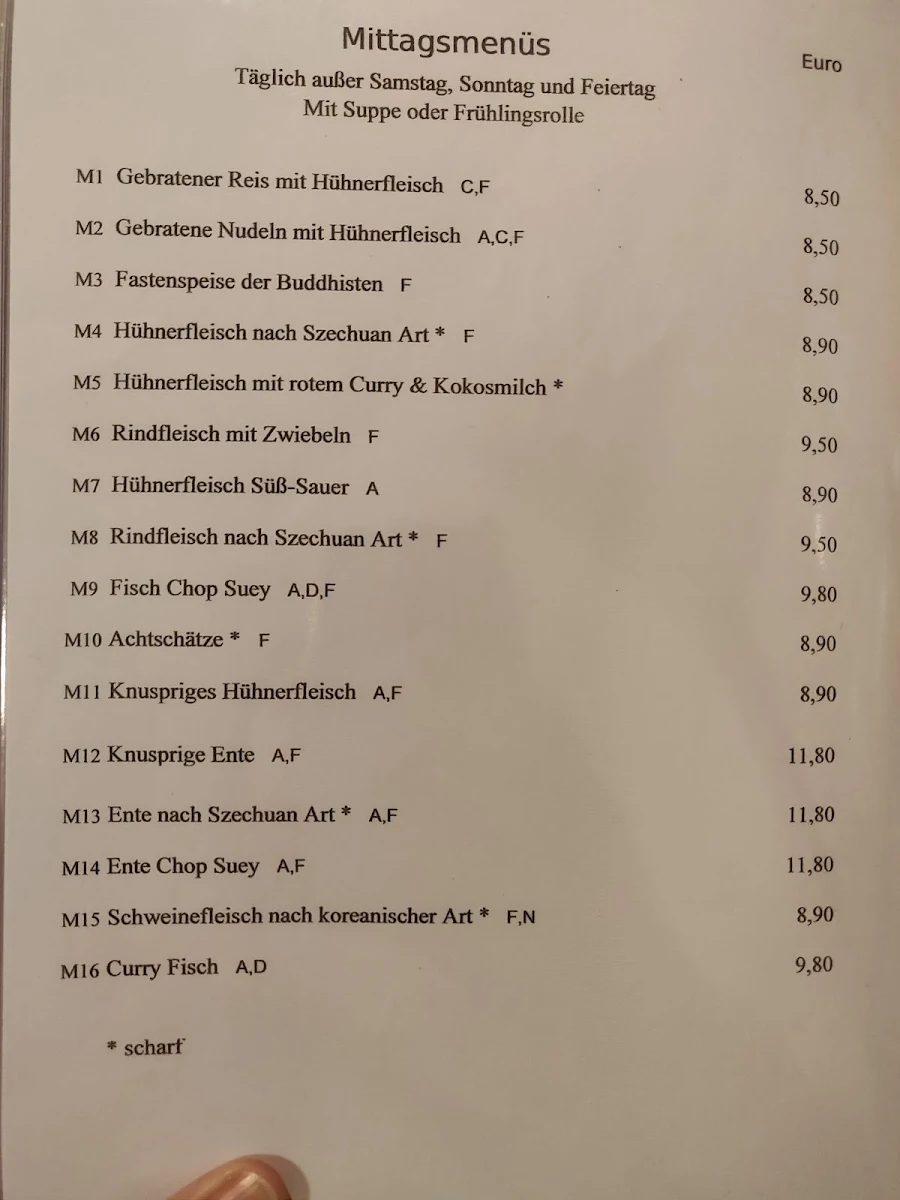 Speisekarte photo 1