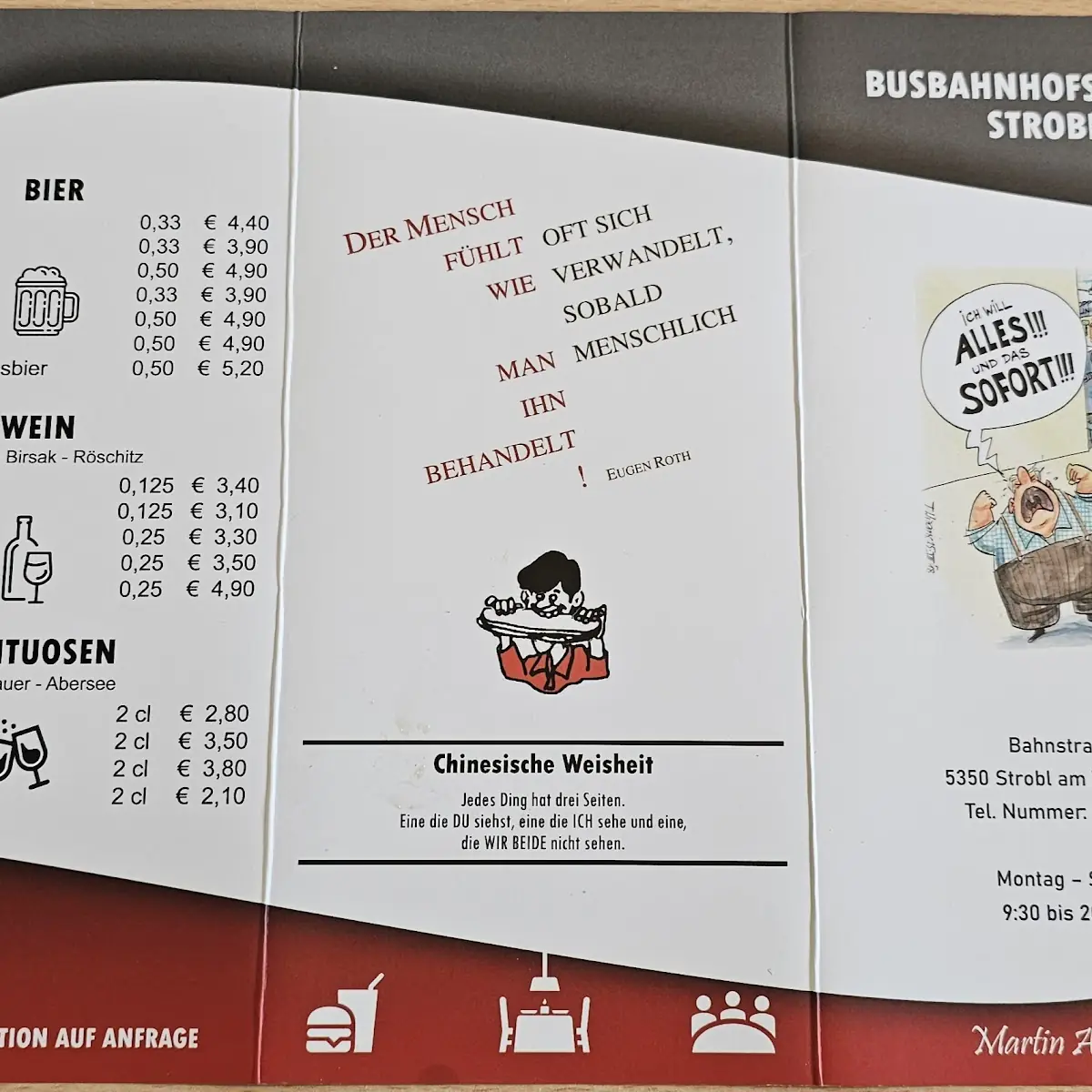 Speisekarte photo 1