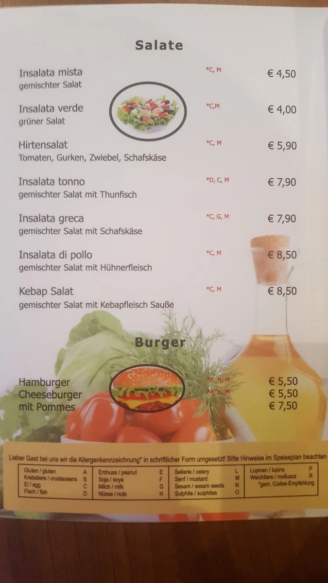 Speisekarte photo 2