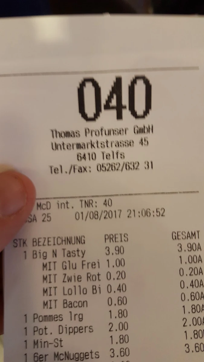 Speisekarte photo 9