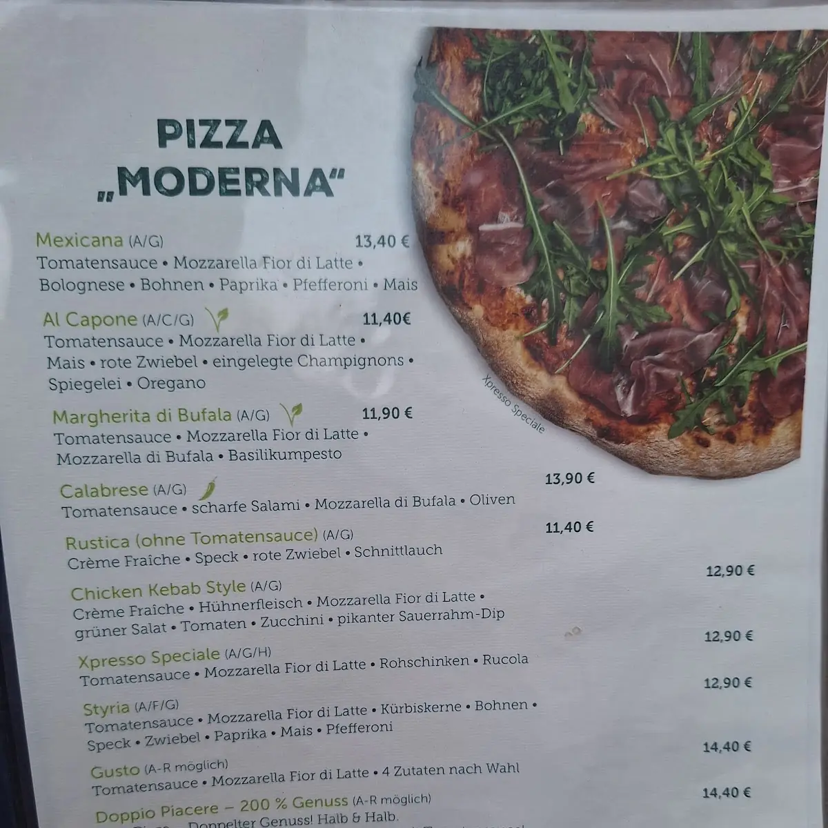 Speisekarte photo 1