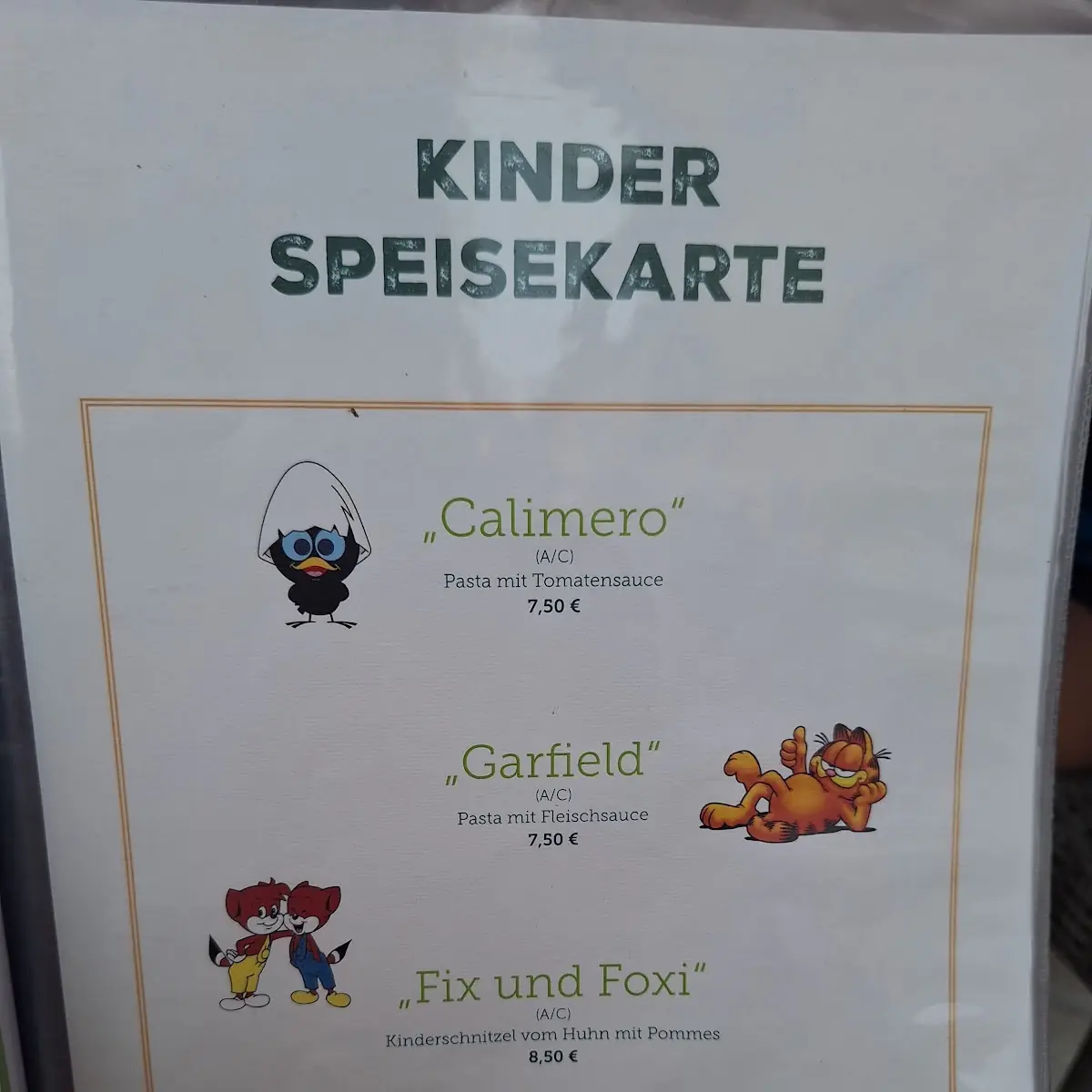 Speisekarte photo 4