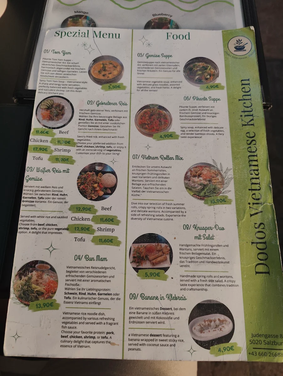 Speisekarte photo 1