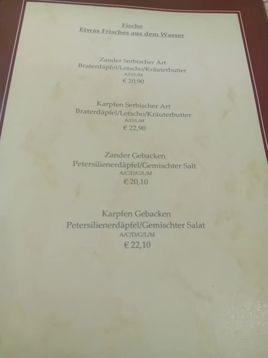 Speisekarte photo 6