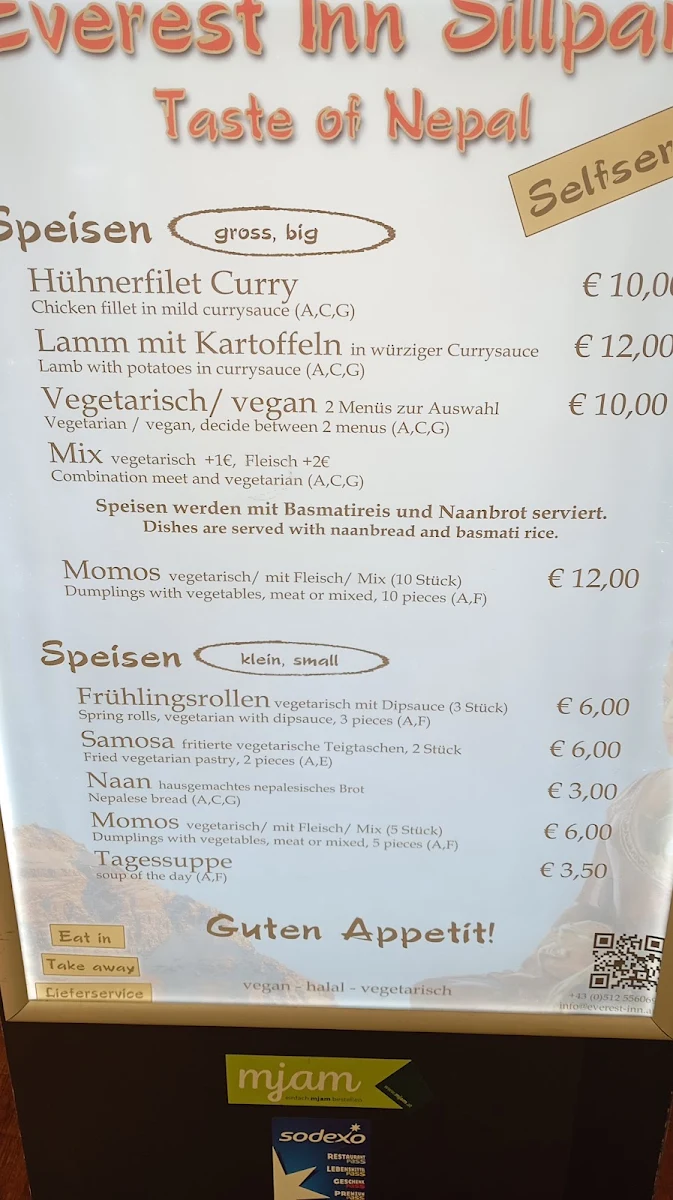Speisekarte photo 1