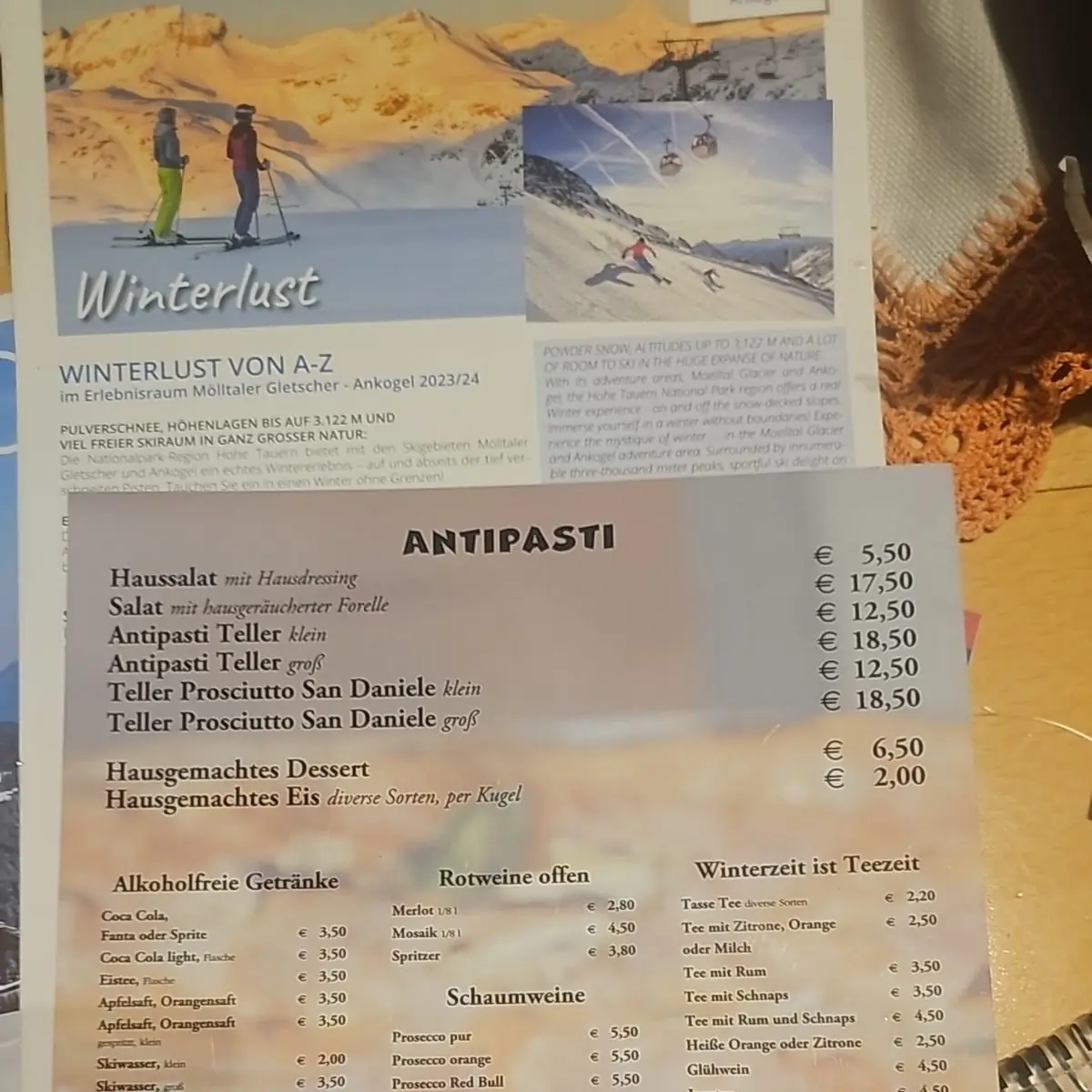 Speisekarte photo 1
