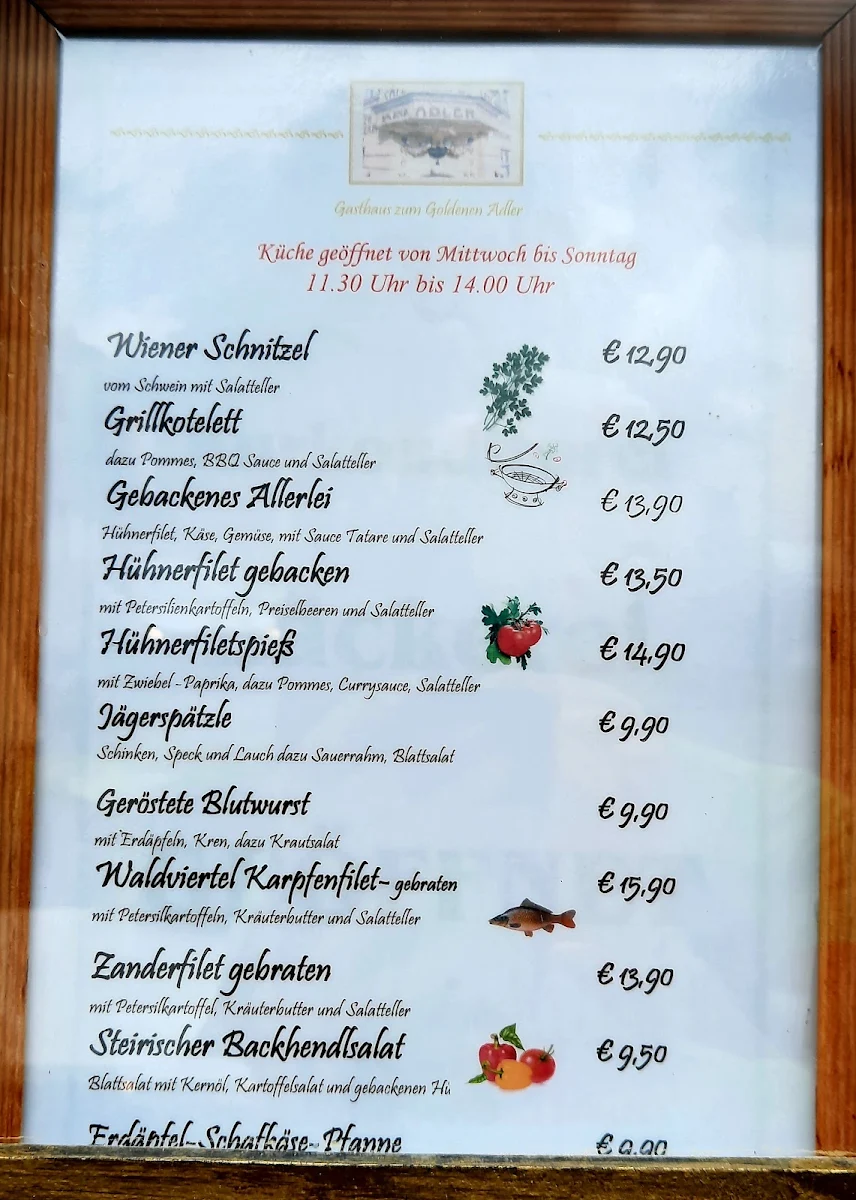Speisekarte photo 1