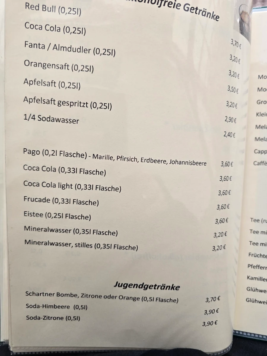 Speisekarte photo 2