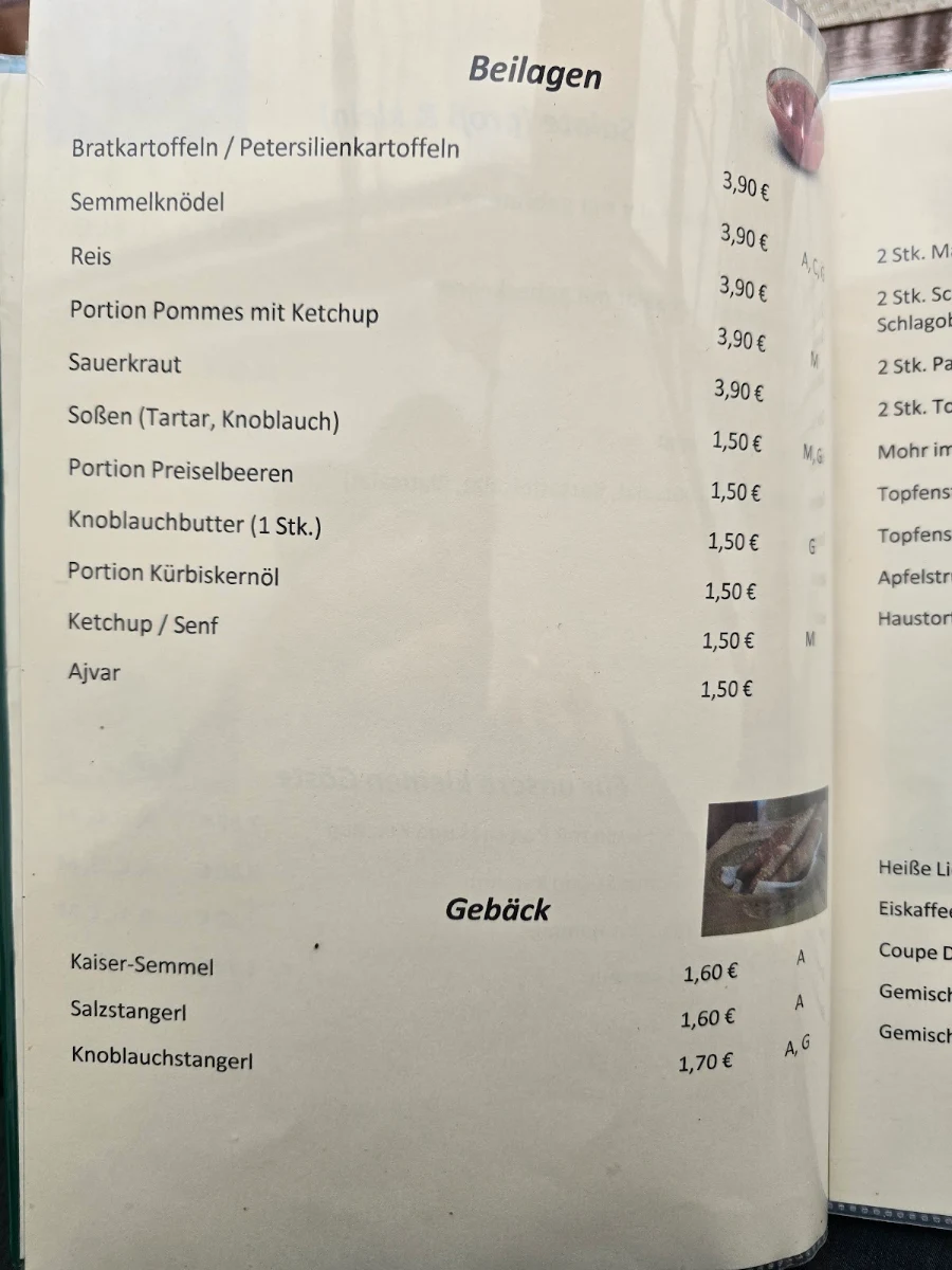 Speisekarte photo 5