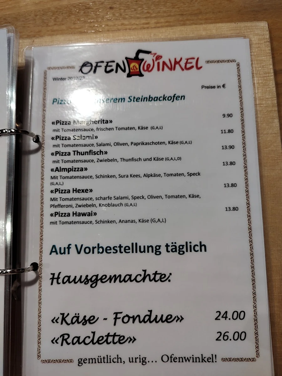 Speisekarte photo 5
