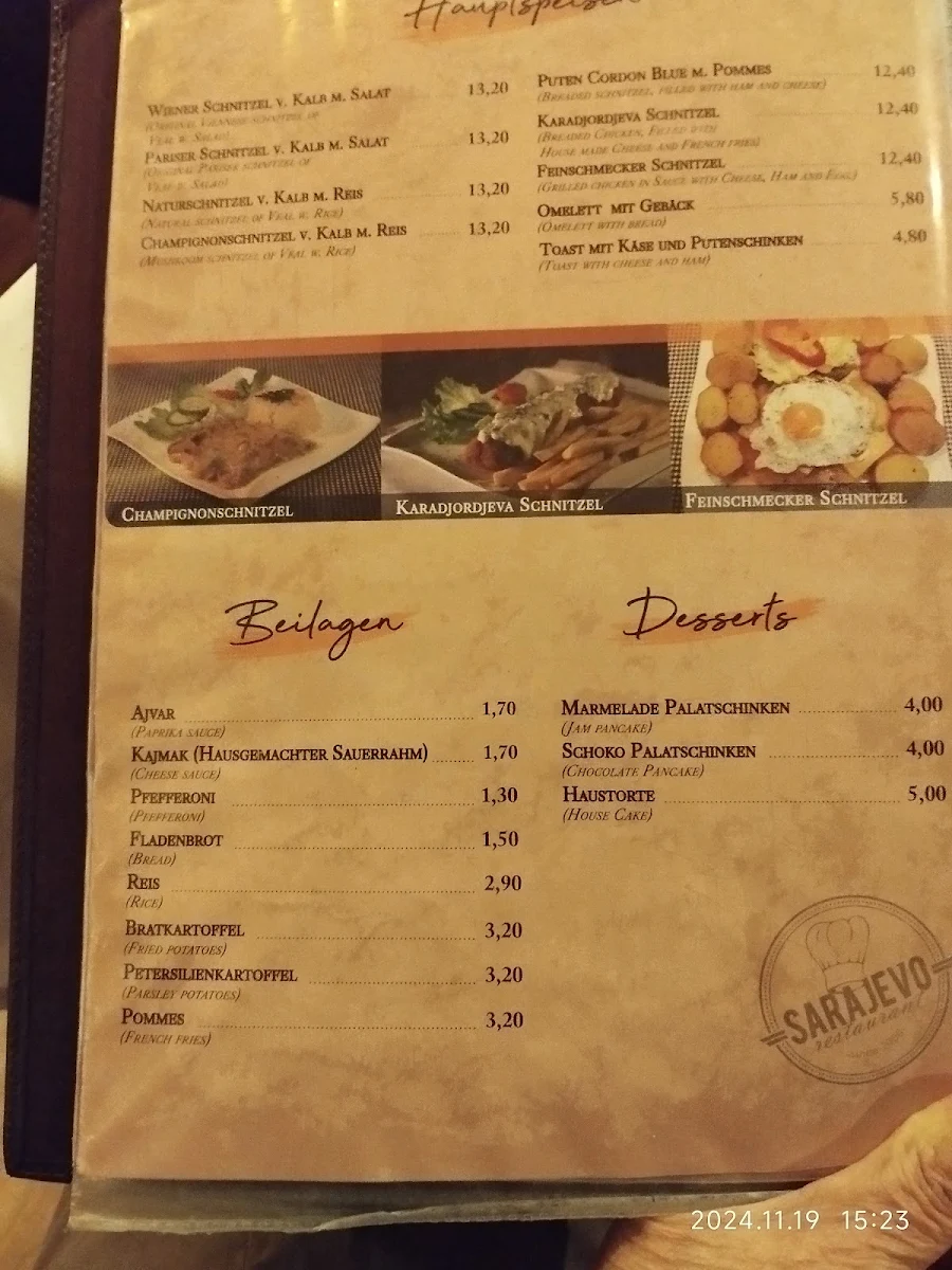 Speisekarte photo 8