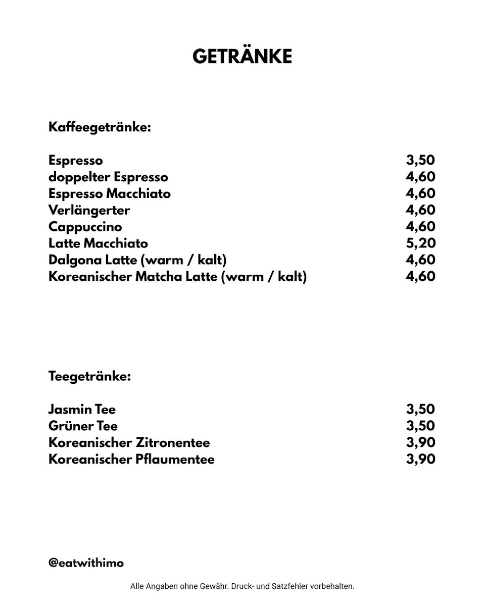Speisekarte photo 8