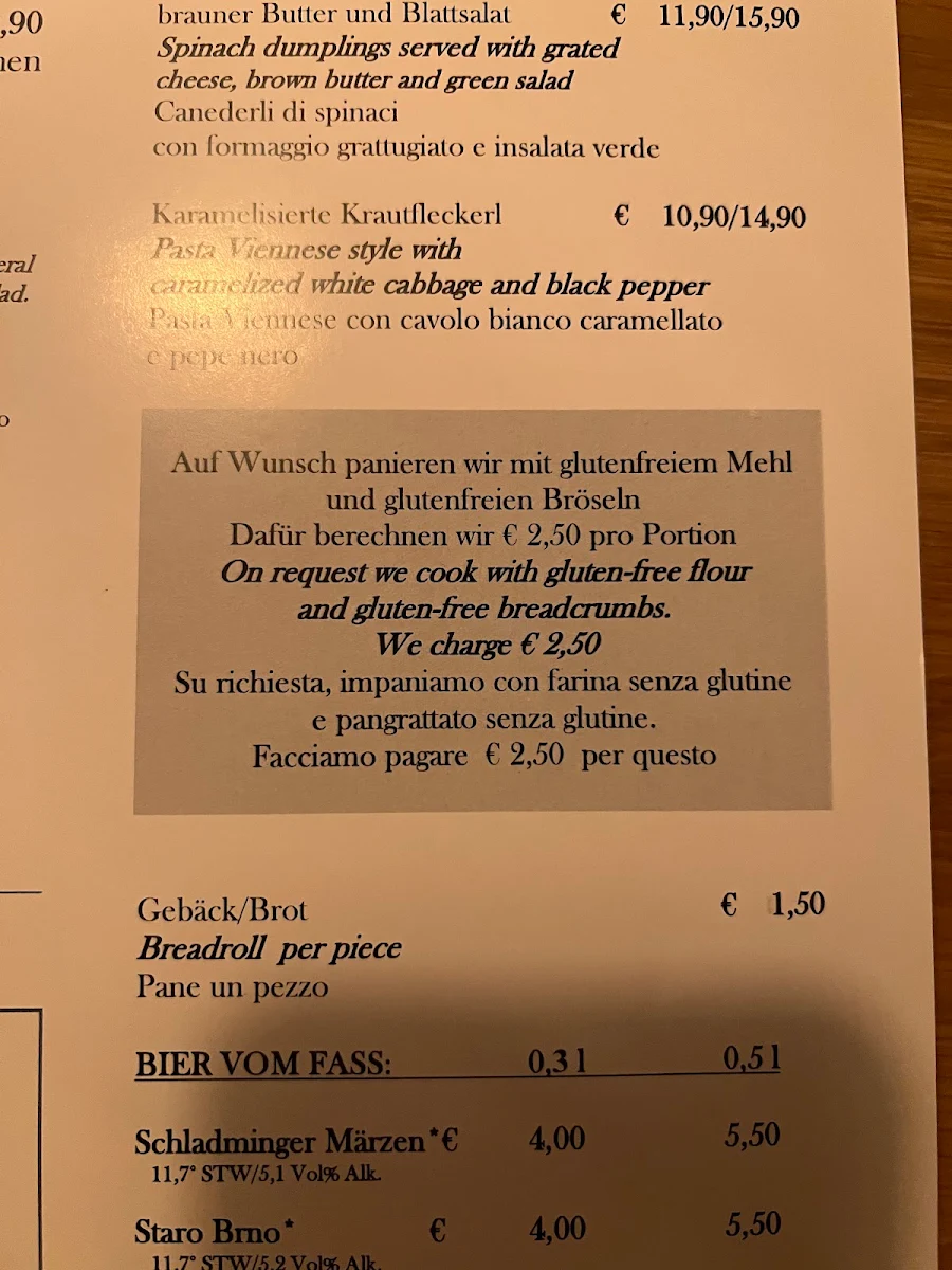 Speisekarte photo 6
