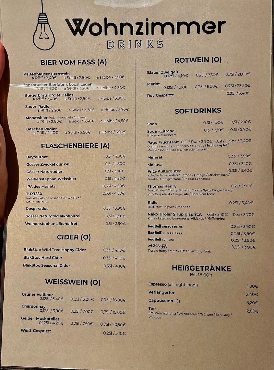 Speisekarte photo 2