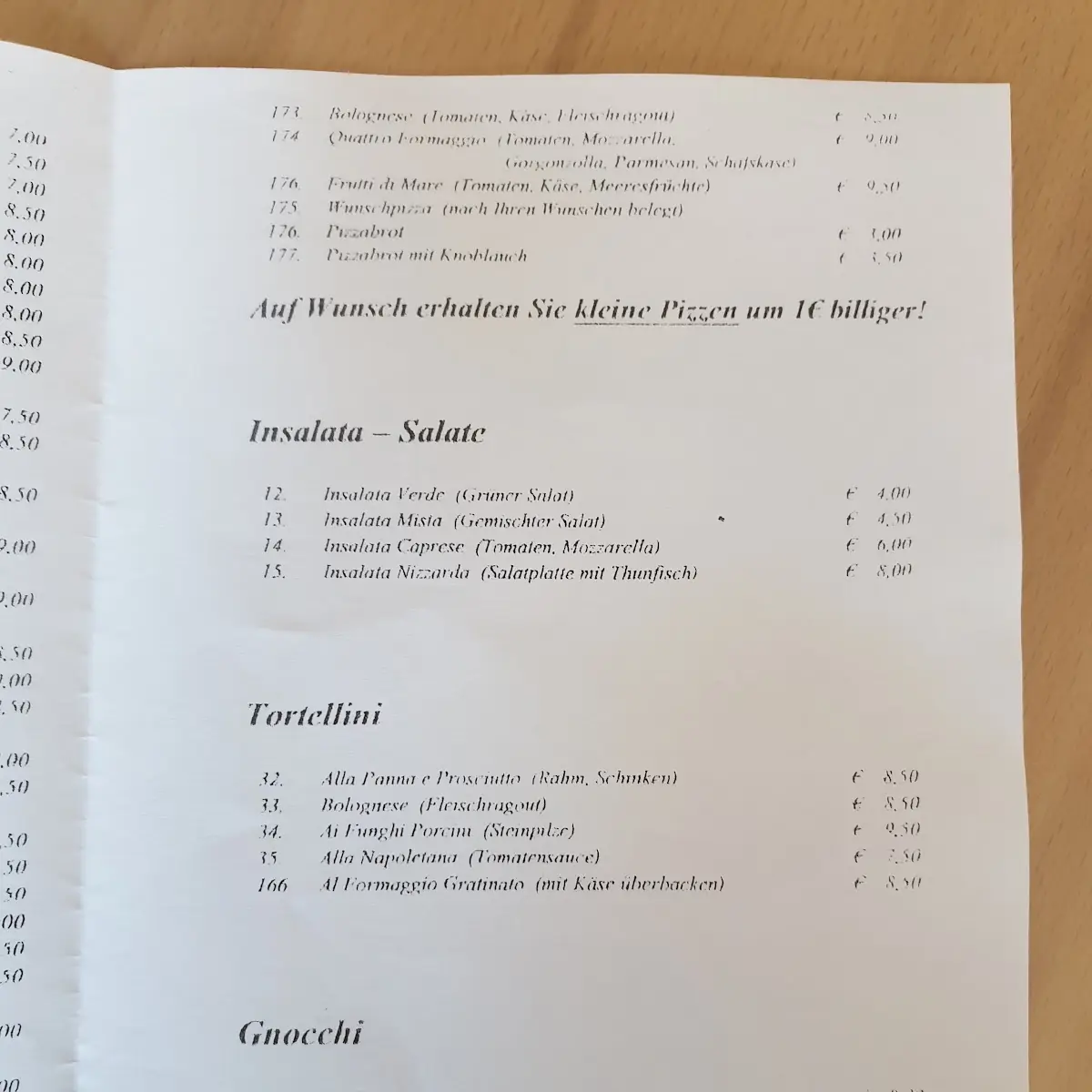 Speisekarte photo 4