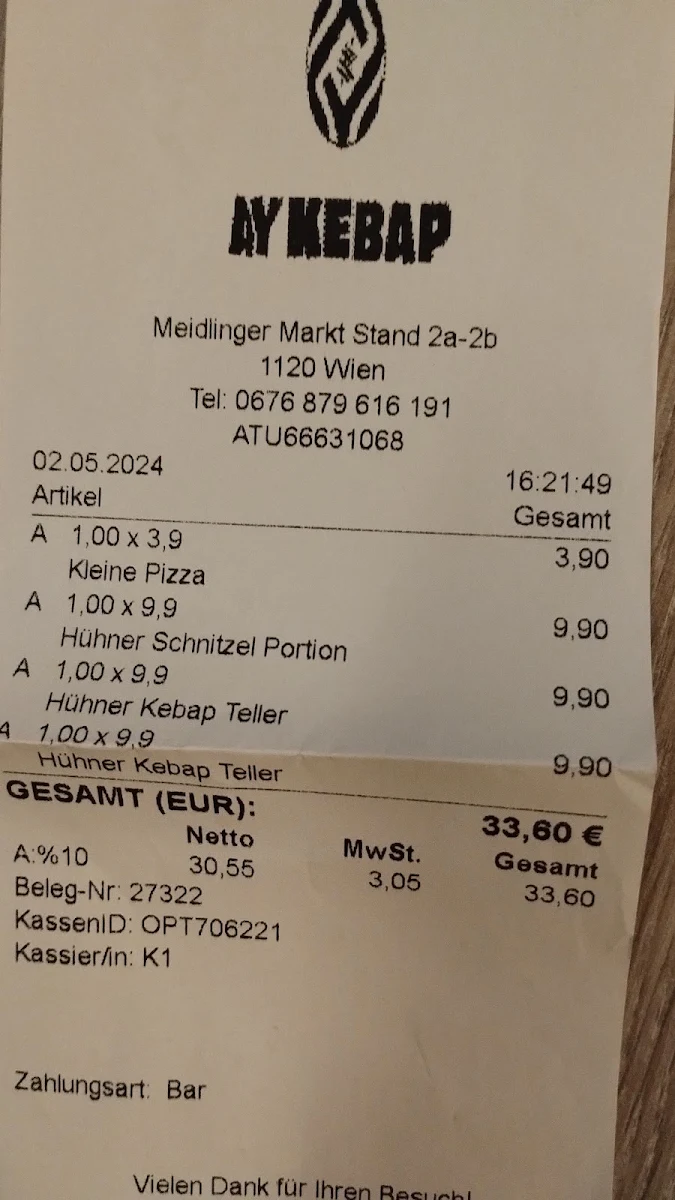 Speisekarte photo 6