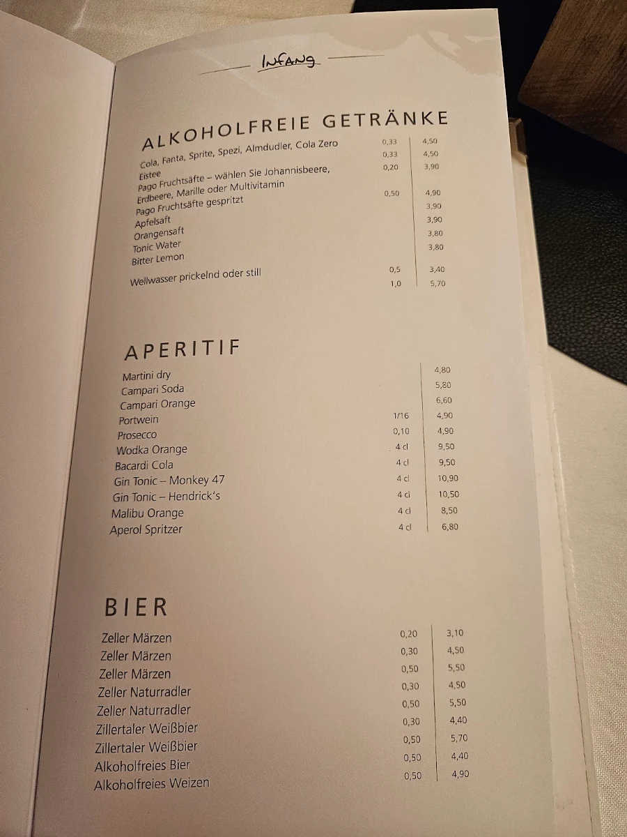 Speisekarte photo 3