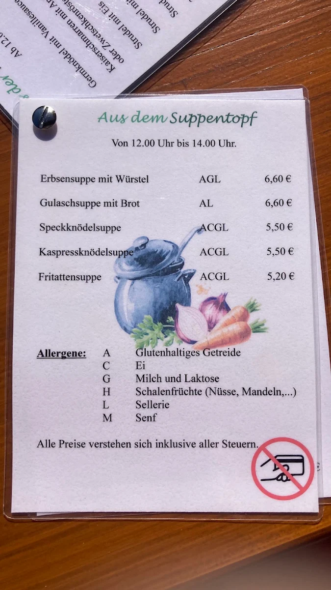Speisekarte photo 8