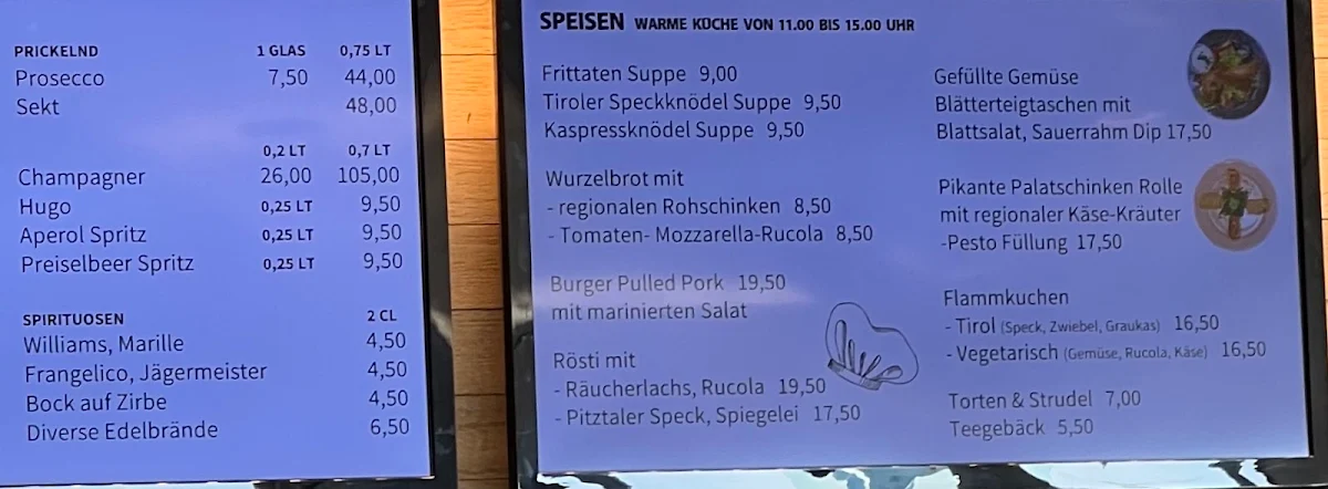 Speisekarte photo 1