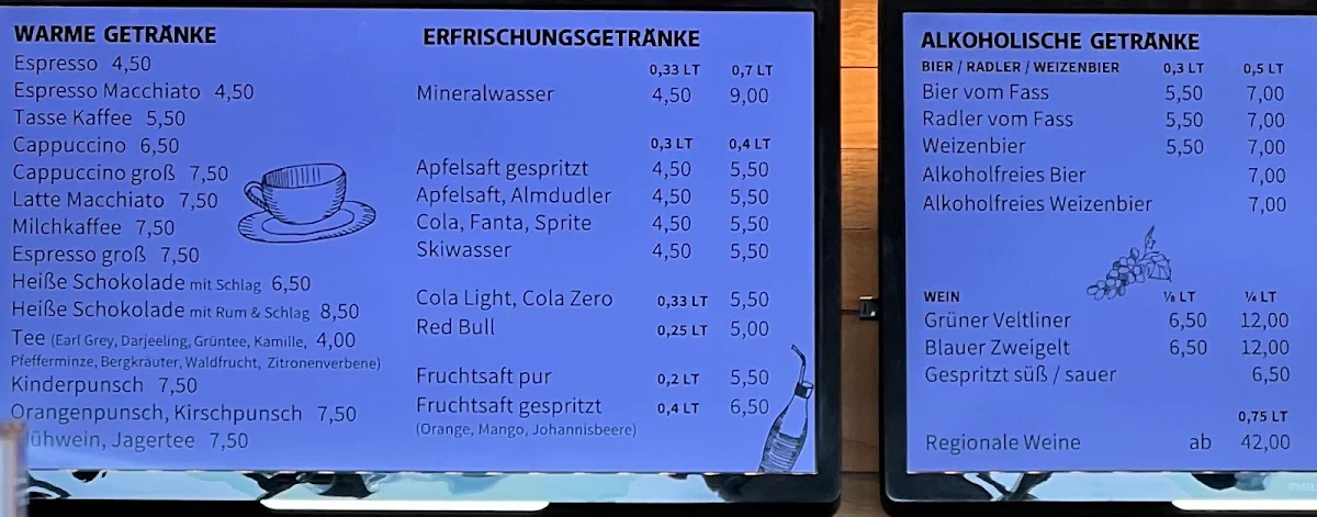 Speisekarte photo 2