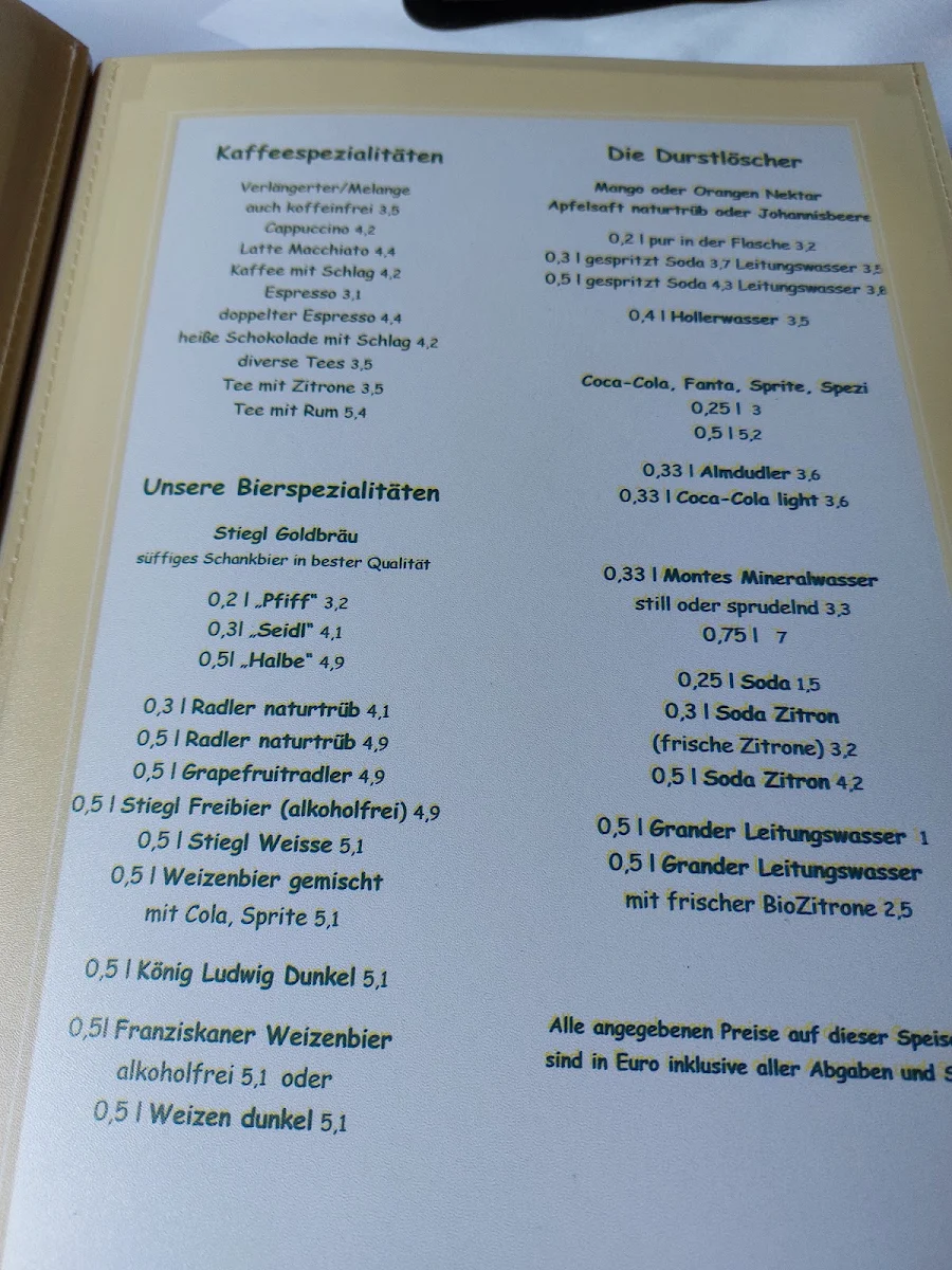 Speisekarte photo 6