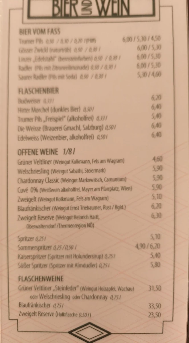 Speisekarte photo 6