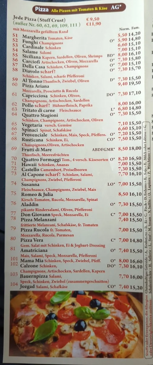 Speisekarte photo 1